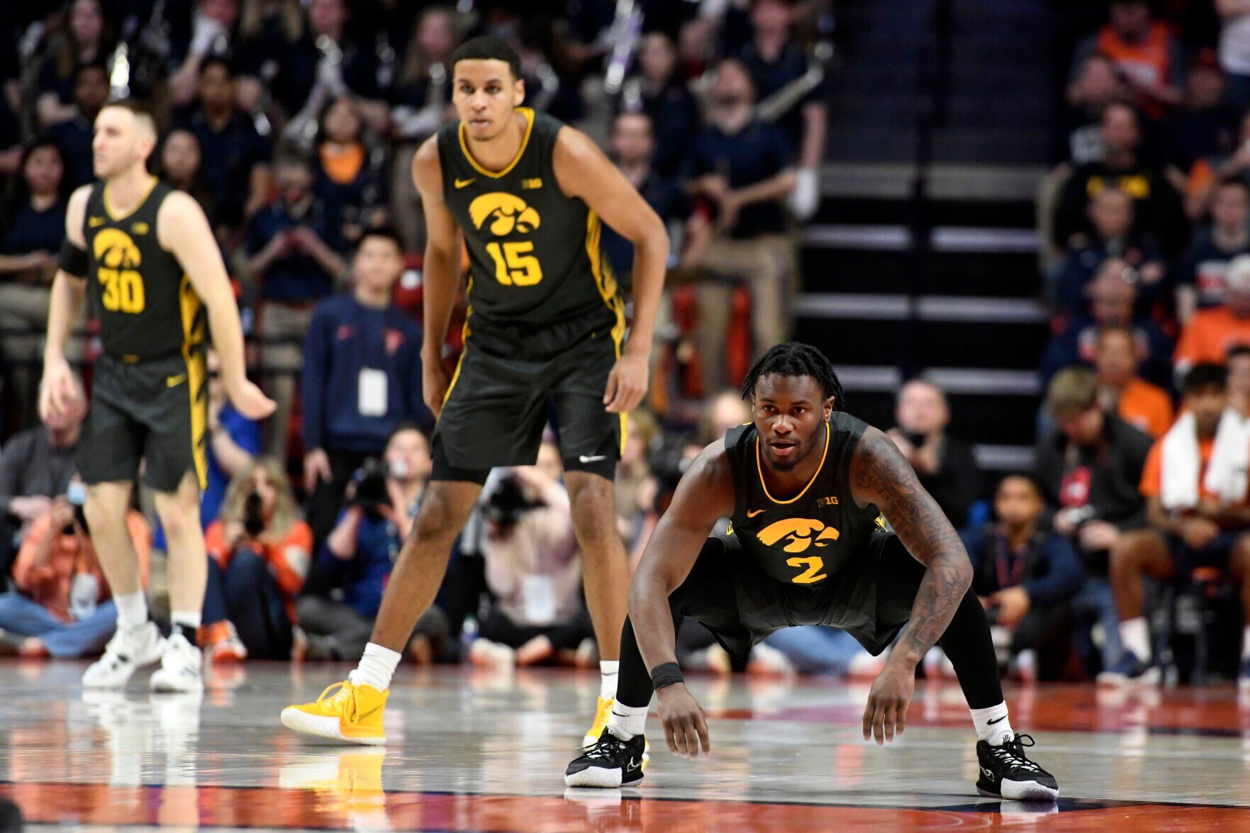 Iowa Illinois Basketball